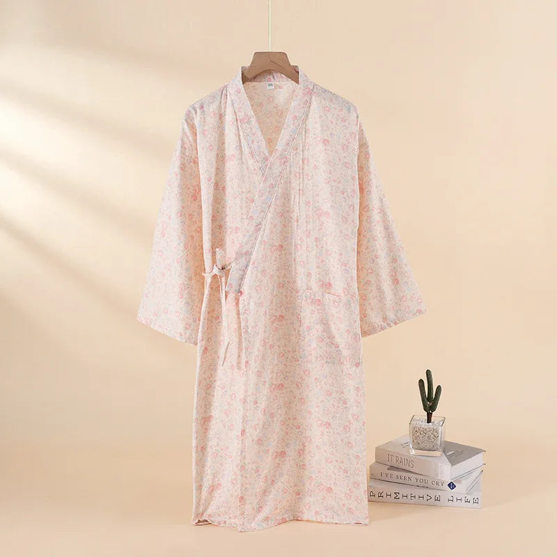peignoir de bain gaze de coton style 4