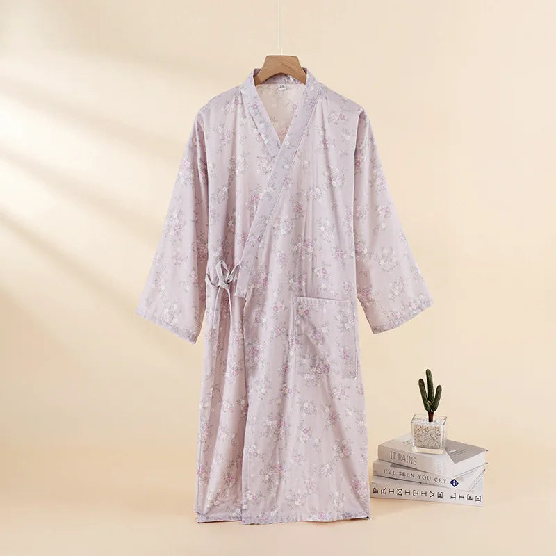 peignoir de bain gaze de coton style 2