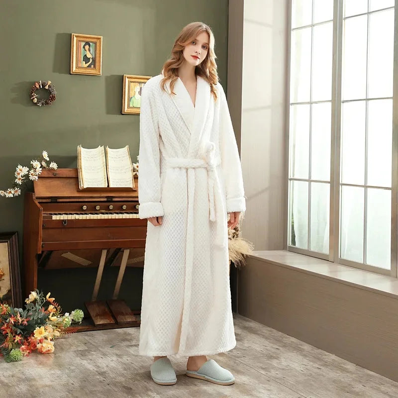peignoir de bain grande taille blanc femme