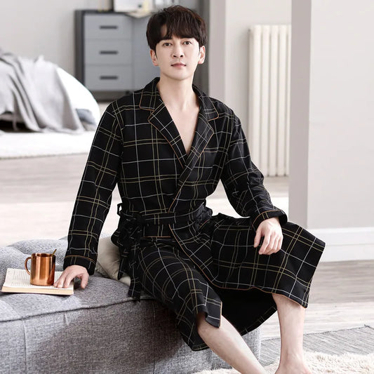 peignoir de bain homme fantaisie style 1