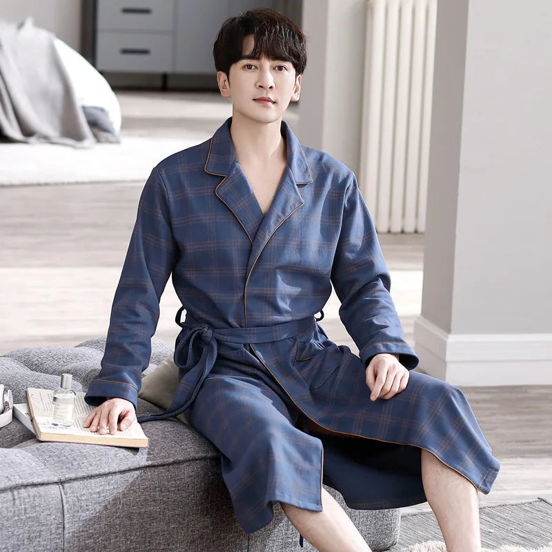 peignoir de bain homme fantaisie style 3