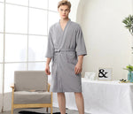 peignoir de bain homme grande taille éponge - Vignette | Ma boutique