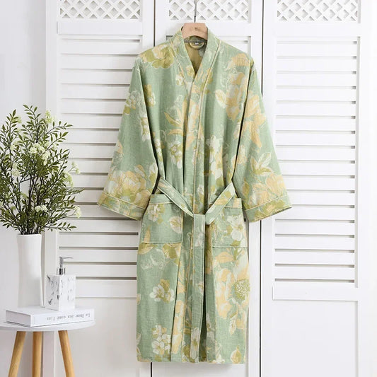 peignoir de bain kimono style 1
