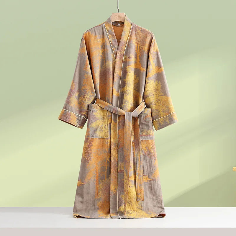 peignoir de bain kimono style 3