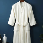 peignoir de bain nid d'abeille - Vignette | Ma boutique