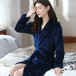 peignoir de bain velours femme - Vignette | Ma boutique