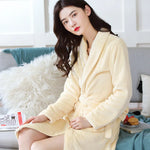 peignoir de bain velours femme - Vignette | Ma boutique
